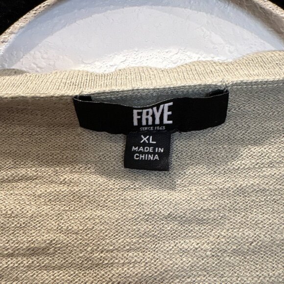 Frye Knit Button Front Cardigan Sweater – Sage Green (XL) - Picture 4 of 7